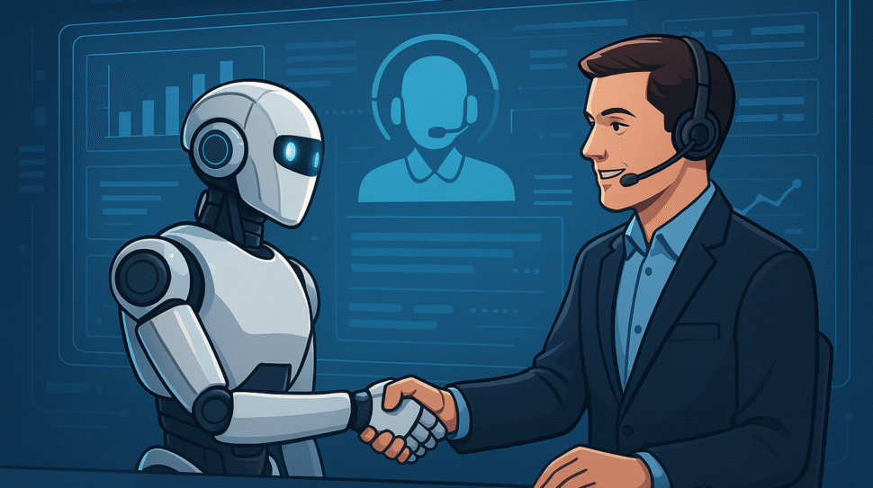 AI-customer-service-concept